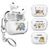 [S2B] KAKAOFRIENDS Choonsik Cartoon AirPods Pro2 Clear Slim Case - Apple Bluetooth Earphones All-in-One Case - Made in Korea